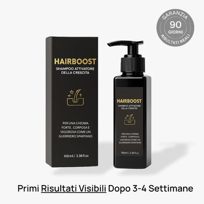 HairBoost - Shampoo Attivatore del Bulbo Pilifero dei Capelli