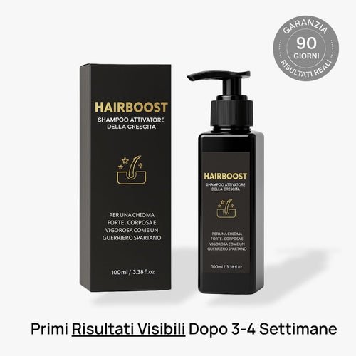 HairBoost - Shampoo Attivatore del Bulbo Pilifero dei Capelli