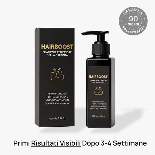 HairBoost - Shampoo Attivatore del Bulbo Pilifero dei Capelli