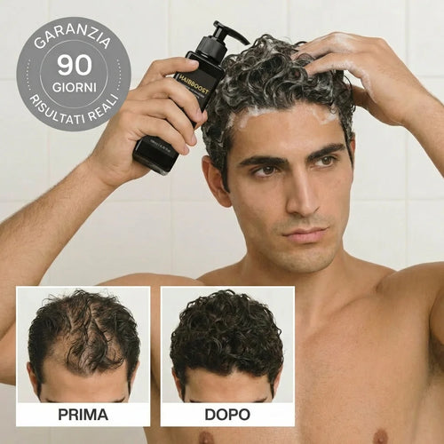 HairBoost - Shampoo Attivatore del Bulbo Pilifero dei Capelli